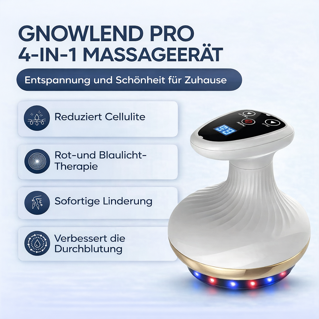 Gnowlend Pro Anti-Cellulite Vakuum Massagegerät
